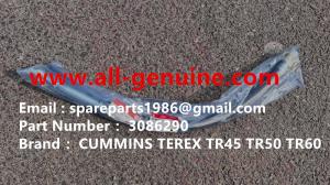 Quality CUMMINS TEREX 3086290 OIL TUBE NHL MINING DUMP TRUCK TR35 TR50 TR60 TR100 3305B 3305F 3303 3307 TR45 TR70 MT4400 wholesale