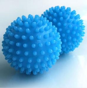 Quality Laundry Washing Vinyl Pet Toys Round Softener As Seen On Tv Dryer Balls Diameter 7cm wholesale