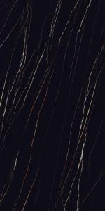 Quality Black Gold Natural Stone Slab SHARON 1600x3200mm Durable For Countertops wholesale