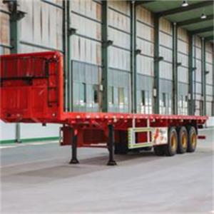 Quality 40ft Original Axle Customized Fuwa Axle Bpw Axle 3-Axis Steel Plate Container Semi-Trailer Plate Length 12500*2500*1600mm wholesale