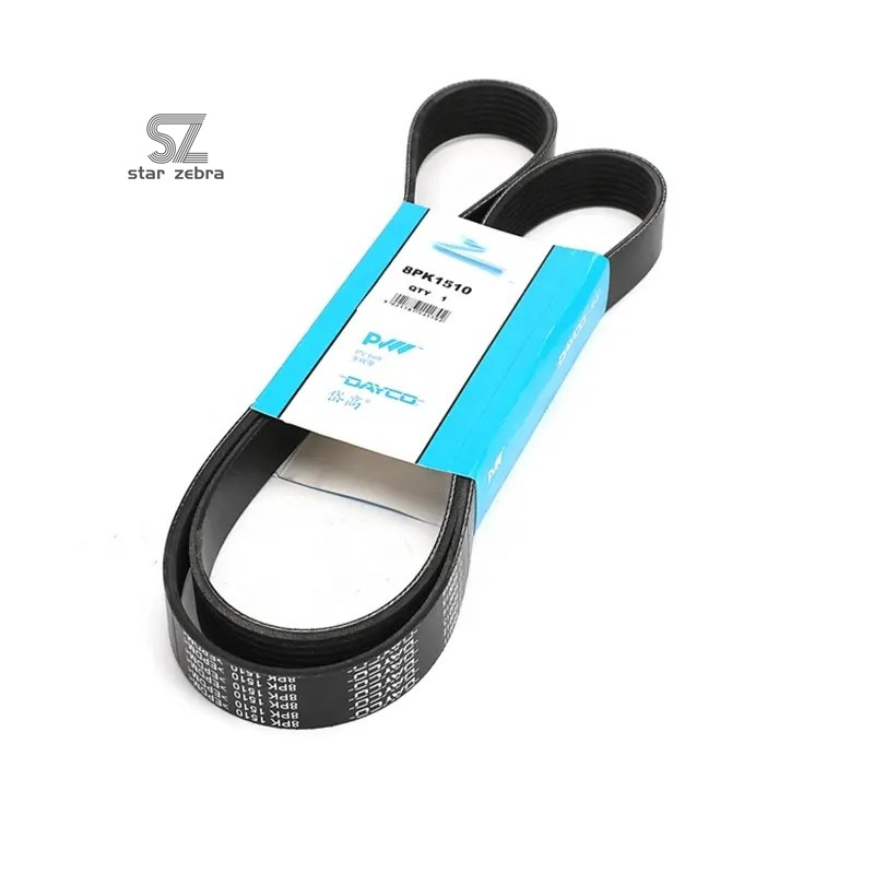 High Guarantee V-Belt 8PK1510 Fan Belt for SK450 Diesel Engine Parts in Excavator