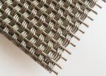 Crimped 5.5mm Decorative Architectural Woven Wire Mesh Anti Corrosion