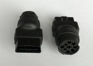 Quality Deutsch 9 Pin J1939 Male to J1962 OBD2 OBDII 16 Pin Male Adapter wholesale