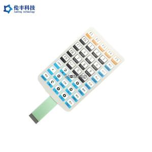 Quality Tactile PET Membrane Switch , Metal Dome Tactile Switch OEM wholesale