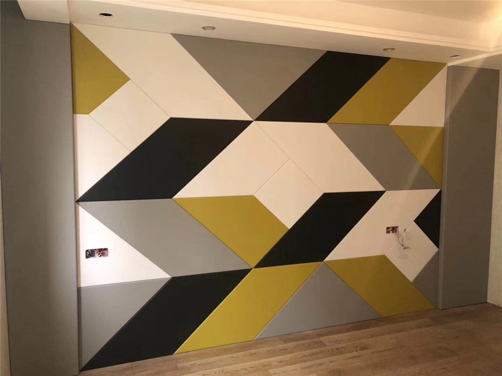 Polyester Fiber Acoustic Decorative Panel Customized