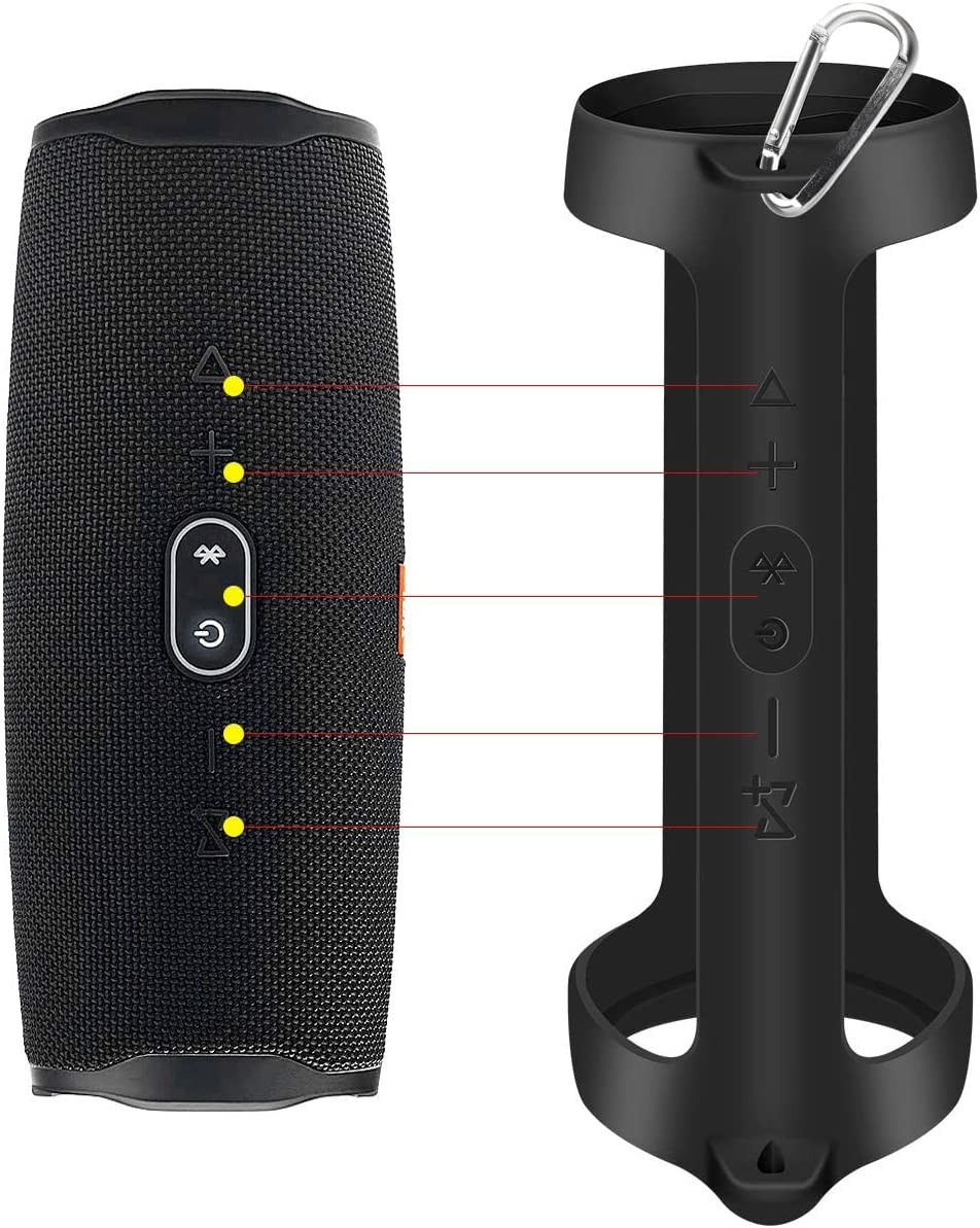 Portable Bluetooth Silicone Anti-Collision Protective Cover Speaker Hollow Protective Bag