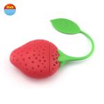 Sassy Silicone Fruit Strawberry Orange Shape Tea Bags