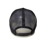 Polyester Mesh 5 Panel Trucker Cap Heat Transfer Printing Logo