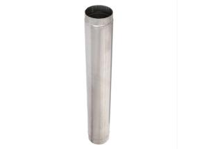 Quality 8&quot; Single Wall Stainless Steel Stove Flue Pipe 1000 Mm wholesale