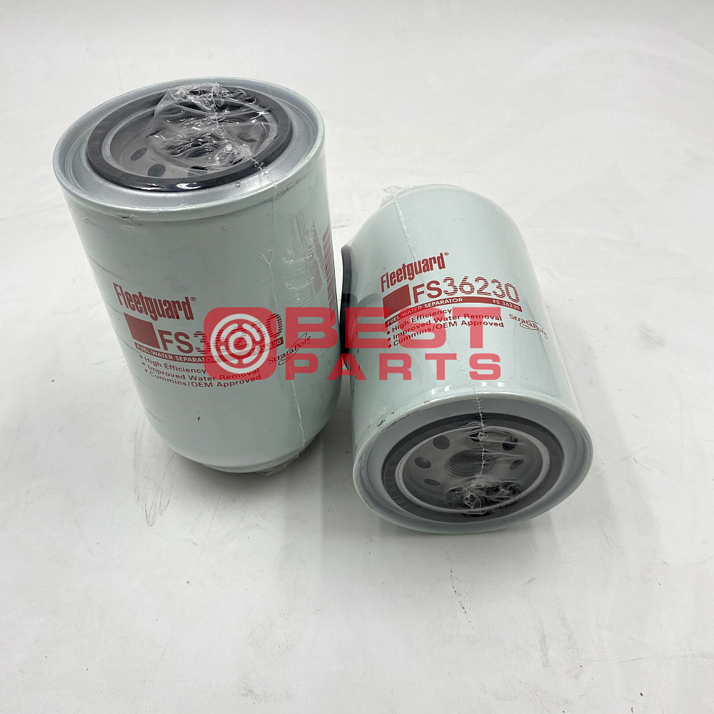 Excavator Engine Parts Fuel Water Separator Filter Element FS36230 For Fleetguard Dongfeng Cummins