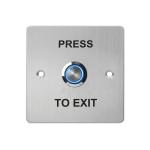 HS851L 86*86mm Thick faceplate 304 Stainless Steel Push Button,Output NO/NC/COM