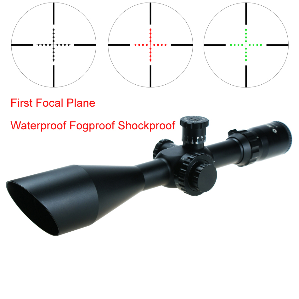 3-7x28 High Power Optics Scope for Hunting and Tactical Shooting in Black/Camouflage
