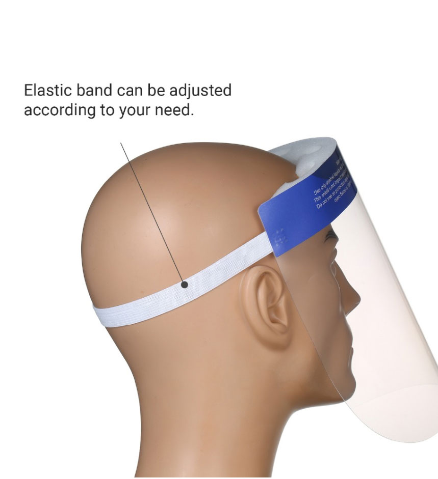 Disposable dental Medical protective anti-fog Face splash shield
