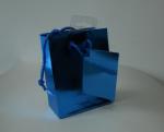 holographic paper bag for shopping mini and cute paper gift bag