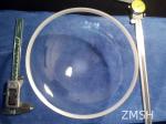Single Crystal Al2O3 Sapphire Domes Impact UV Resistance Sapphire Hemisphere