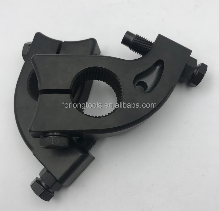 Titanium Gr5 Black PVD Torsion Stop 1 3/4" Split 1-1/8" Spline 7/16 Adjust Bolt for All Hex Bilt 9/16" in Various Industries