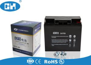 Quality Small Rechargeable Sealed Lead Acid Battery Black Lightweight Acid Resistance wholesale