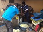 stainless steel yam chipper MCAS1000 capacity 1000kg per hour