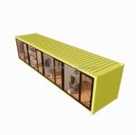 Steel Frame Galvanized Steel Bending 180g Chinese Design Style EU 40ft
