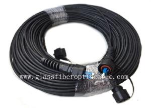 Quality ODVA LC Duplex CPRI Glass Fiber Optic Cable Waterproof RRU RRH 100m - 1000m wholesale