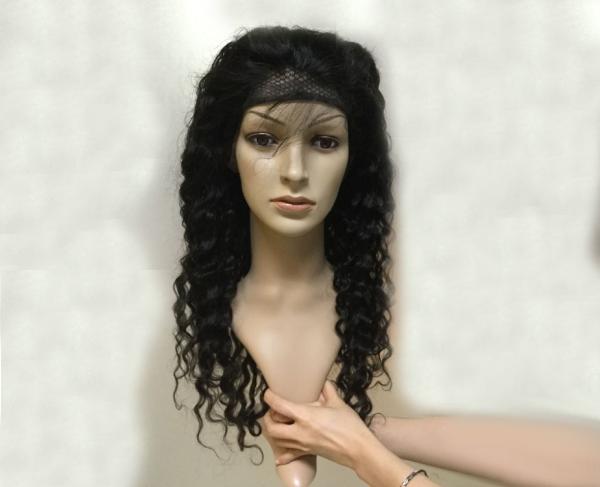 Soft Pre Bonded Hair Extensions Malaysian Full Lace Wigs Monofilament Forever