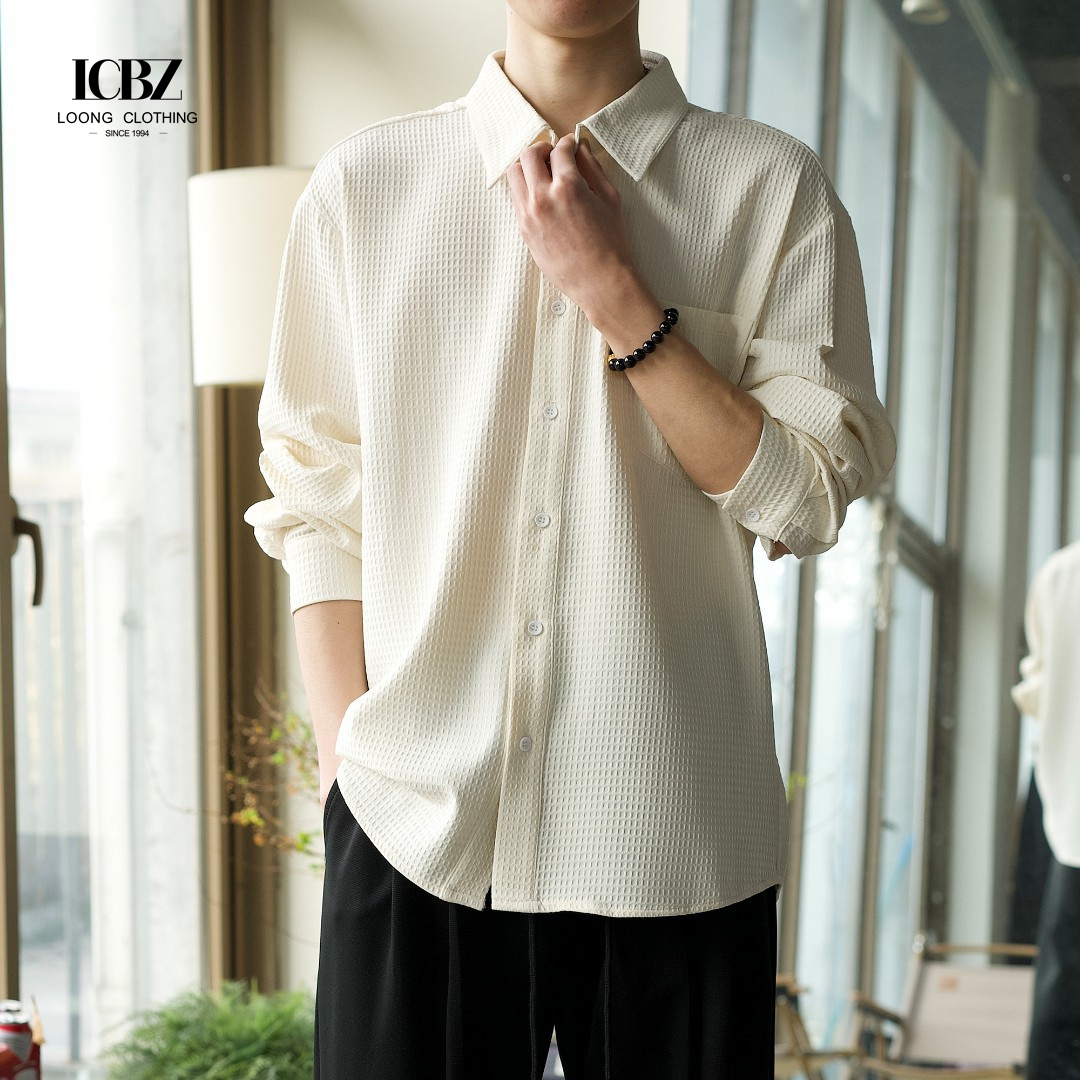 7 Days Sample Order Lead Time Support Fishing Linen Short Sleeve Dress Shirts for Men