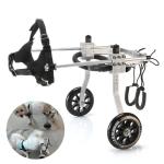 Aviation Aluminum Small Pet Dog Wheelchair For Handicapped Dogs 8 Sizes
