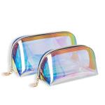 Rainbow Laser Hologram Cosmetic Bag