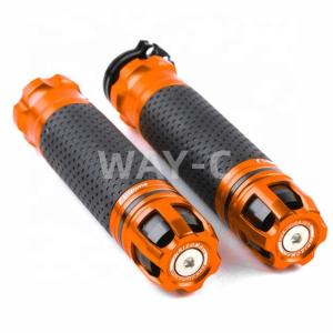 Quality Universal CNC Racing Bike Motorcycle Modified Parts Rubber Handlebar Grips wholesale