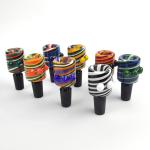 14mm Color Mix glass bong bowl , Male Bowl Piece for Water Pipe Daily Use