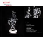 Indoor Tabletop Placement Acrylic Art Sculptures in Art Theme for Art Lovers
