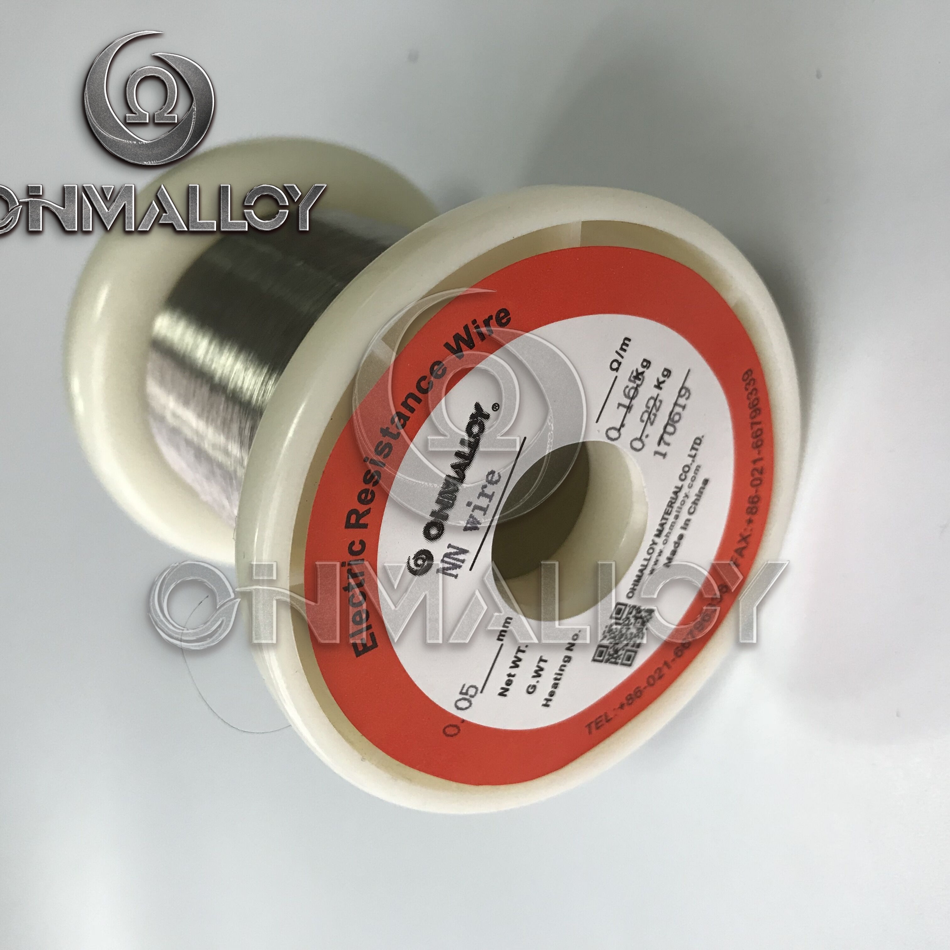 Bright / Oxidized NP / NP Alloy Thermocouple Wire , 0.05mm Bare Type N Wire