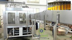 Quality 500ml Drink Juice Tea Filling Machine / Bottling Monoblock Filling Machine wholesale