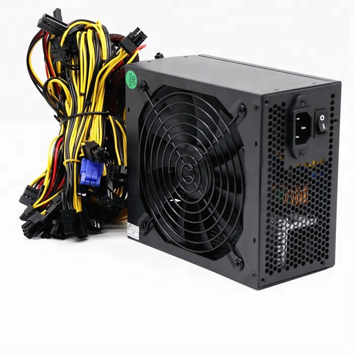 ATX 1600W computer power supply high quality Multi-channel PSU 6GPU Machine