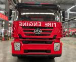 IVECO 6x4 Foam Fire Truck Engine 1000L Capacity For Fire Fighting