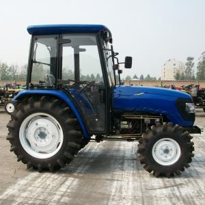 Quality 4×4 Wheeled Type Diesel Farm Tractors , 55hp Farm Mini Farm Tractor OEM Brand wholesale