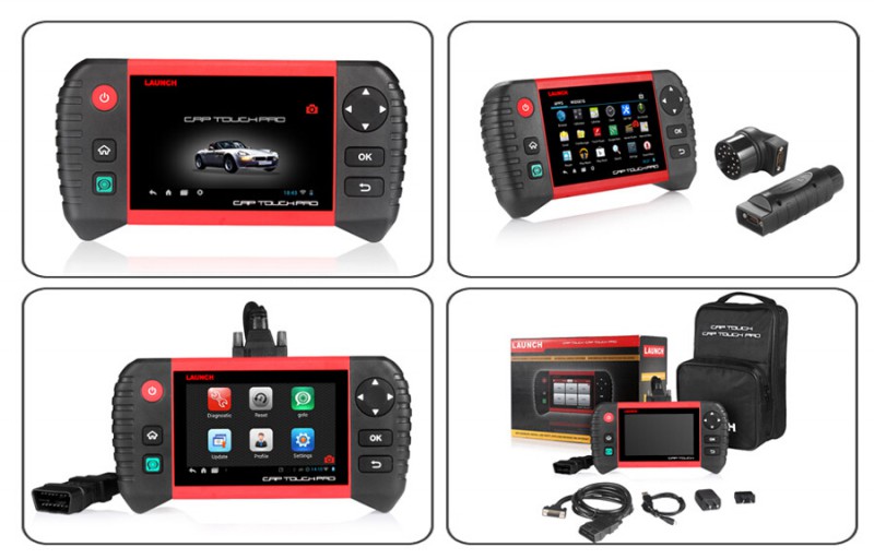 Launch Creader CRP Touch Pro Launch X431 Scanner 5.0" Android Touch Screen Diagnostic Reset Tool