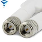 White 4G LTE Router External Antenna SMA Male Bending Connector 50 Ohm Impedance