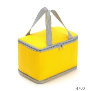 Quality Yellow 4L Insulated Cooler Aluminium Foil Cooler Bag wholesale
