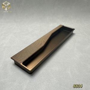 Quality Polished Edge 90mm Aluminium Cabinet Handles For Wardrobe / Storage Units wholesale