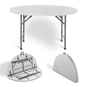 Quality Outdoor 10 Seater Round Folding Tables That Seat 10 Foldable Banquet Table wholesale