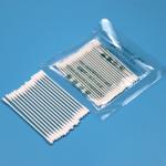 Eco-friendly Paper Stick 3.2mm Small Round Qtips Cleanroom Cotton Bud Swab with