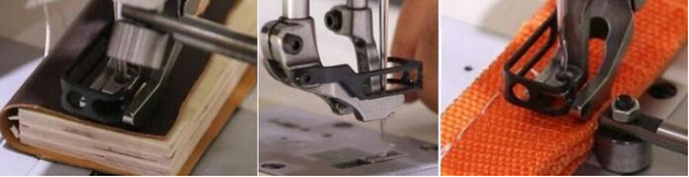 Compound Feed Walking Foot Heavy Duty Sewing Machine