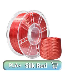 Quality 3d Printing Filament 1.75mm PLA Filament Silk Red 1kg 3D Printer wholesale