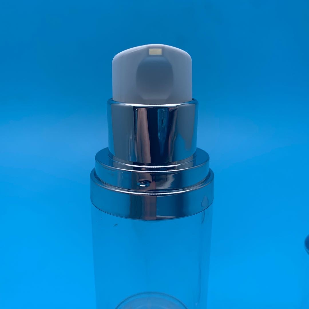 50ml Face Cream Labeling Airless Pump Bottles No Gas Cylinders