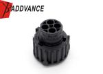 4 Pin AMP Waterproof Connectors TE Connectivity 2.5mm 1-967325-1 Black Color