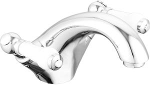 Quality Chrome Finish Brass Material Modern Style Basin Mixer Faucet T8032CW wholesale