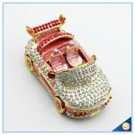 Full Crystal Car Shape Trinket Box Charm Home decoration Trinket Box SCJ184