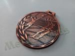50 * 3mm Youth Sports Medals , Custom Made Coins Medallions For Volleyball