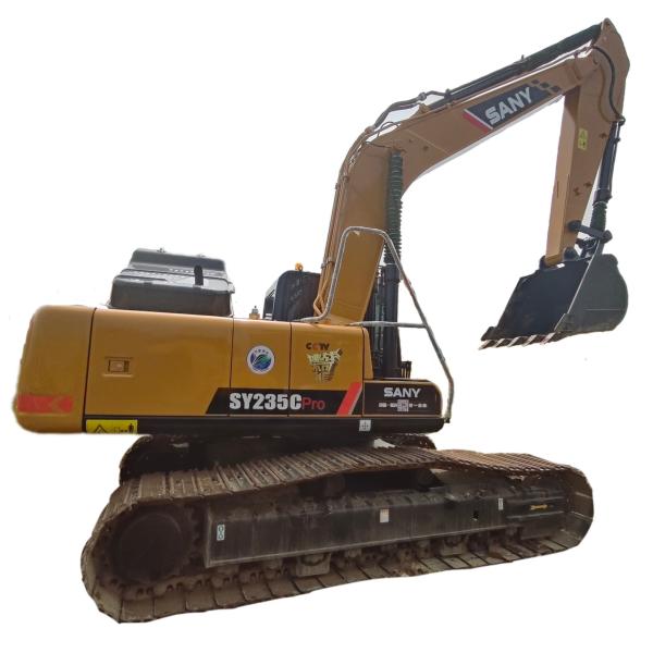 Sany Sy235c Used Sany Excavator 128.5Kw 23 Tons Hydraulic Excavator Crawler